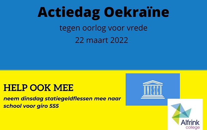 Alfrink in Actie voor Oekraïne