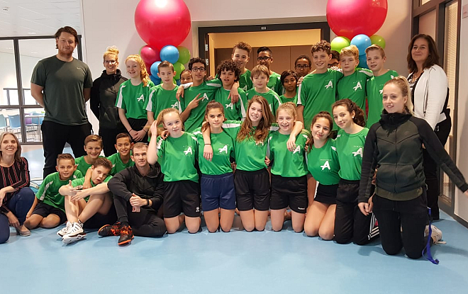 Nieuwe sportzaal officieel geopend