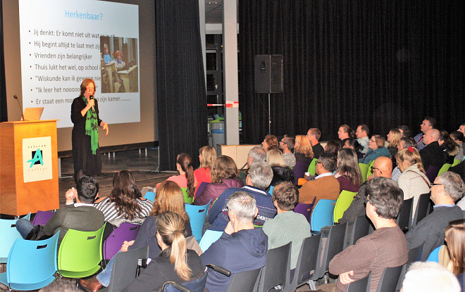 Druk bezochte thema avond leren leren